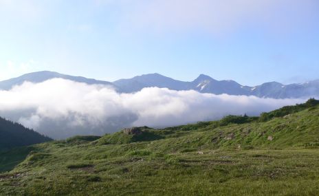 今朝、久しぶりに眺める山々　　　の画像