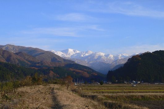 朝日岳遠望　　　05.12.1     photo by Ｓの画像