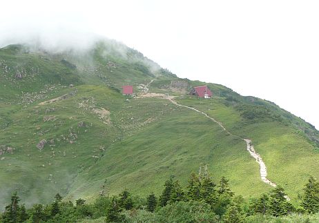 山頂までの登山道から　　　07.8.15の画像