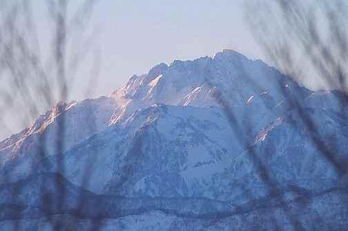 仁王山から、剱岳　　　　05.1.3の画像